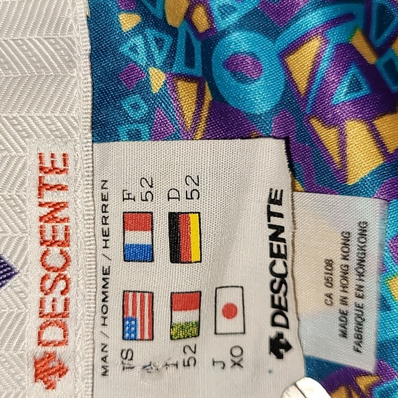 Vintage. DESCENTE. Ski & Snowboard Jacket. Never-worn. Men's Large/XL - Picture 3 of 16